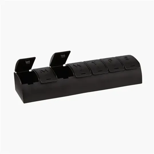QuickCare 7-Day Med Minder Pill Box — view 2