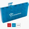 28 Compartment Pill Organizer Box