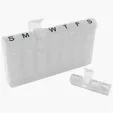 28 Compartment Pill Organizer Box — view 7