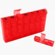 28 Compartment Pill Organizer Box — view 8