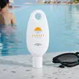 2 oz SPF 30 Sunscreen Bottle, Unscented and PABA-Free
