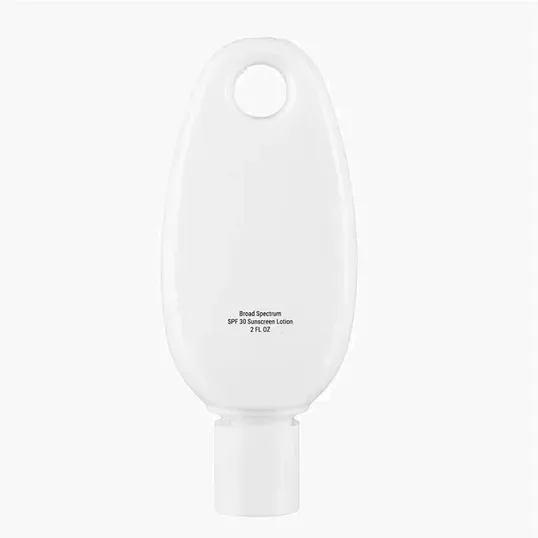 2 oz SPF 30 Sunscreen Bottle, Unscented and PABA-Free — view 3