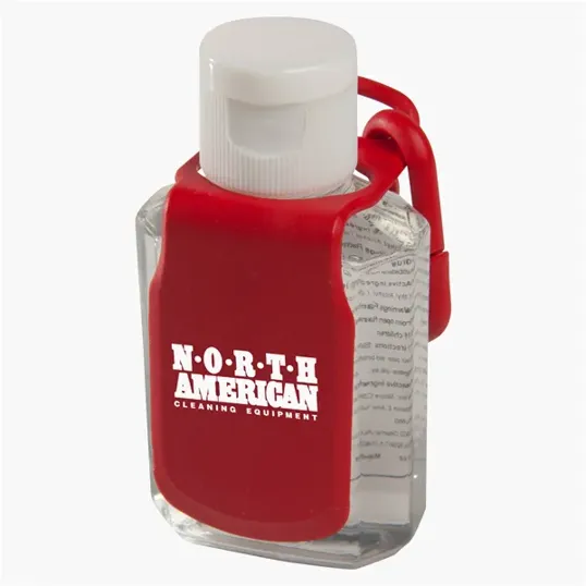 Hand Sanitizer with Carabiner Clip, 2 oz