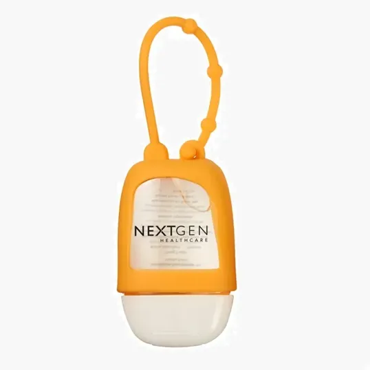 1 oz. Hand Sanitizer Gel with Silicone Sleeve and Lanyard