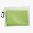 Chill'n Cooling Towel with PVC Pouch and Carabiner — view 4