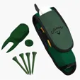 Golf Ball Caddy Tool with Divot Repair — view 4