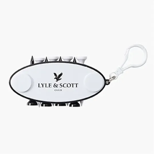 Oval Golf Tee Carrier with Ball Markers and Tees — view 3