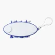 Oval Golf Tee Carrier with Ball Markers and Tees — view 4