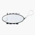 Oval Golf Tee Carrier with Ball Markers and Tees — view 5