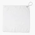 Sublimated Microfiber Golf Towel with Grommet — view 2