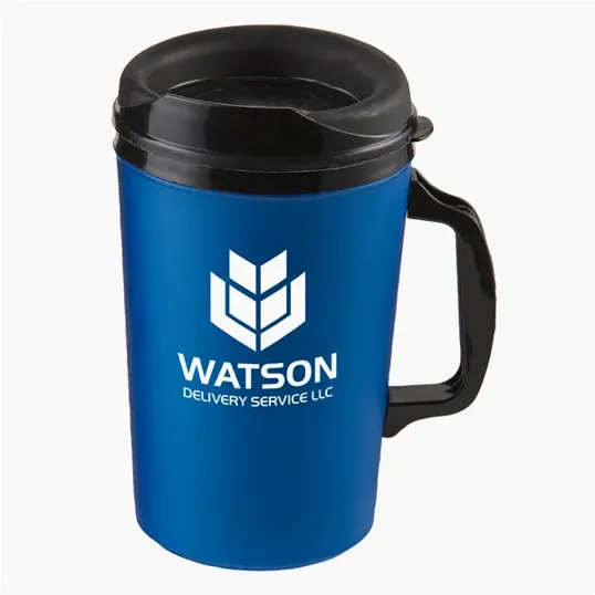 Mammoth Insulated Plastic Mug, 34 oz