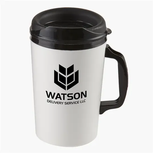 Mammoth Insulated Plastic Mug, 34 oz — view 2