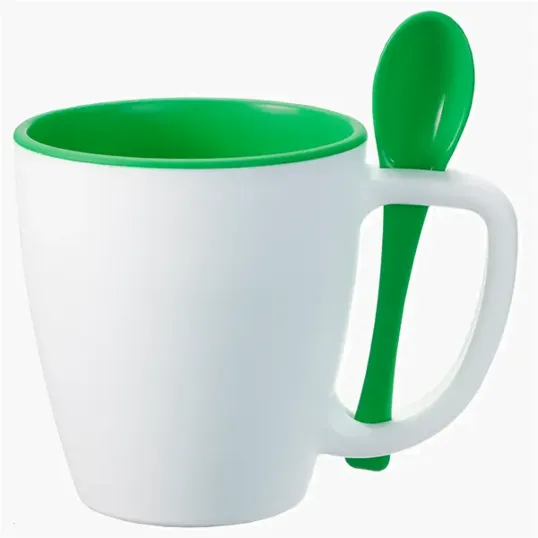 Stir'N Sip Double-Wall Insulated Mug with Spoon, 16 oz — view 13