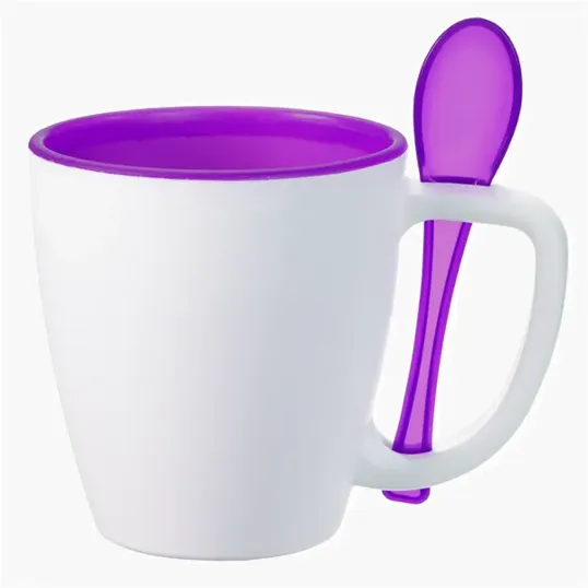 Stir'N Sip Double-Wall Insulated Mug with Spoon, 16 oz — view 18