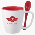 Stir'N Sip Double-Wall Insulated Mug with Spoon, 16 oz — view 6