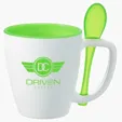 Stir'N Sip Double-Wall Insulated Mug with Spoon, 16 oz — view 8