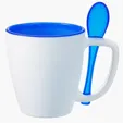 Stir'N Sip Double-Wall Insulated Mug with Spoon, 16 oz — view 16