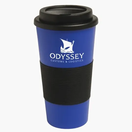 Commuter Insulated Plastic Travel Tumbler, 16 oz.