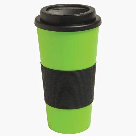 Commuter Insulated Plastic Travel Tumbler, 16 oz. — view 4