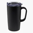 Evans 20 oz Stainless Steel Travel Mug with Handle — view 5