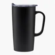 Evans 20 oz Stainless Steel Travel Mug with Handle — view 6