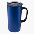 Evans 20 oz Stainless Steel Travel Mug with Handle — view 7