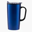 Evans 20 oz Stainless Steel Travel Mug with Handle — view 8