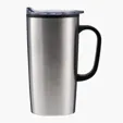 Evans 20 oz Stainless Steel Travel Mug with Handle — view 10
