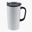 Evans 20 oz Stainless Steel Travel Mug with Handle — view 11