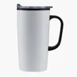 Evans 20 oz Stainless Steel Travel Mug with Handle — view 12