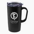 Evans 20 oz Stainless Steel Travel Mug with Handle