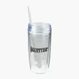 16 oz Vivid Travel Tumbler with Lid and Straw — view 5