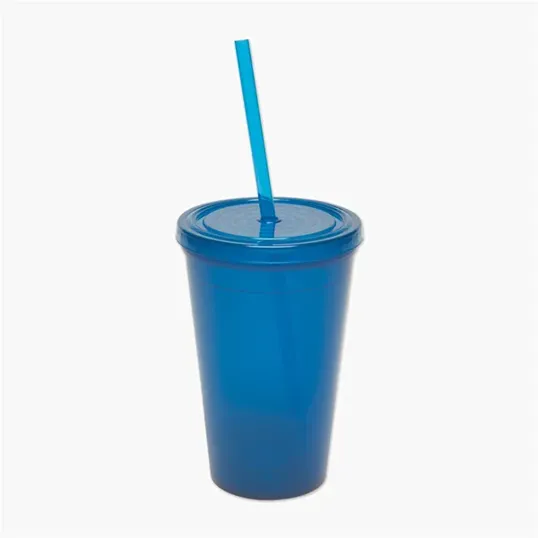 Evans 16 oz. Acrylic Travel Tumbler with Lid — view 2