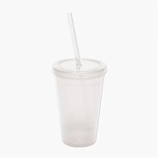 Evans 16 oz. Acrylic Travel Tumbler with Lid — view 3