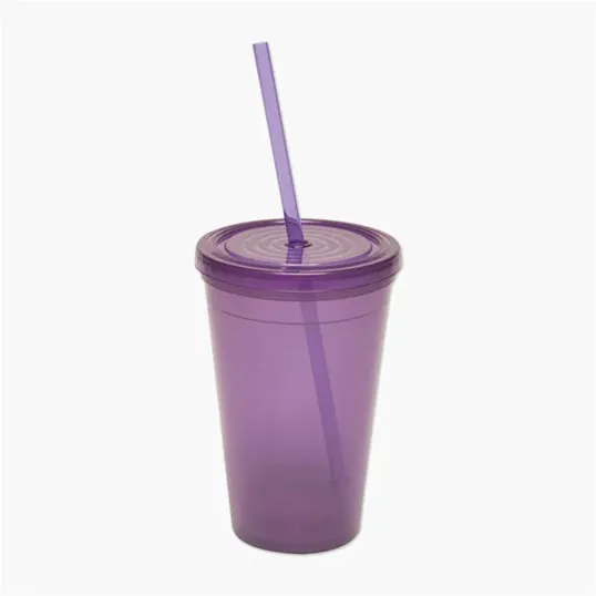 Evans 16 oz. Acrylic Travel Tumbler with Lid — view 5