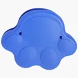 Paw-Shaped Keep-It Clip — view 2