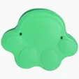 Paw-Shaped Keep-It Clip — view 3