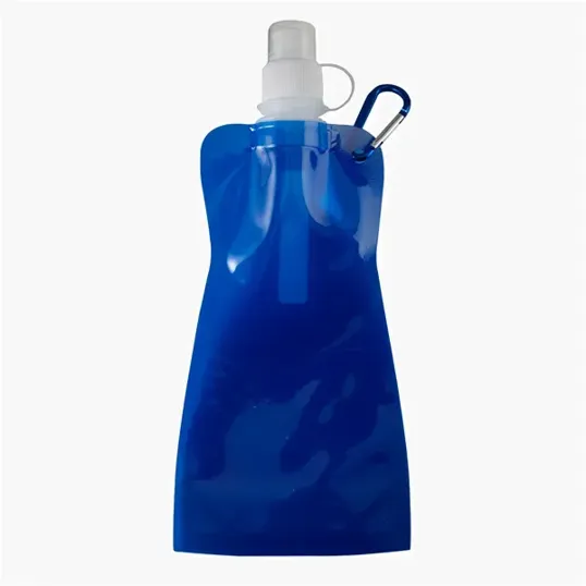 16 oz Collapsible Water Bottle with Carabiner — view 5