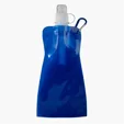 16 oz Collapsible Water Bottle with Carabiner — view 5