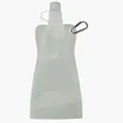 16 oz Collapsible Water Bottle with Carabiner — view 6
