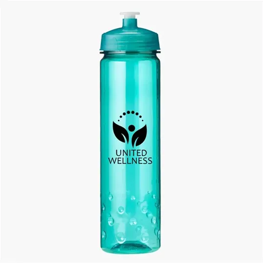 Evans 24 oz Plastic Sports Water Bottle — view 2