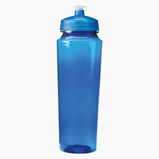 Evans 24 oz. Plastic Sports Bottle with Hydration Measurements — view 3