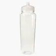 Evans 24 oz. Plastic Sports Bottle with Hydration Measurements — view 4