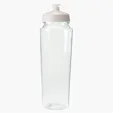 Evans 24 oz. Plastic Sports Bottle with Hydration Measurements — view 5