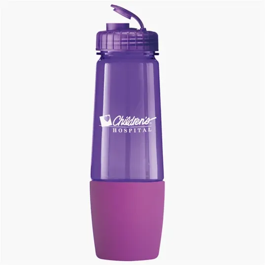 28 oz. Polysure Sip'N Pour Water Bottle with Removable Bottom — view 3