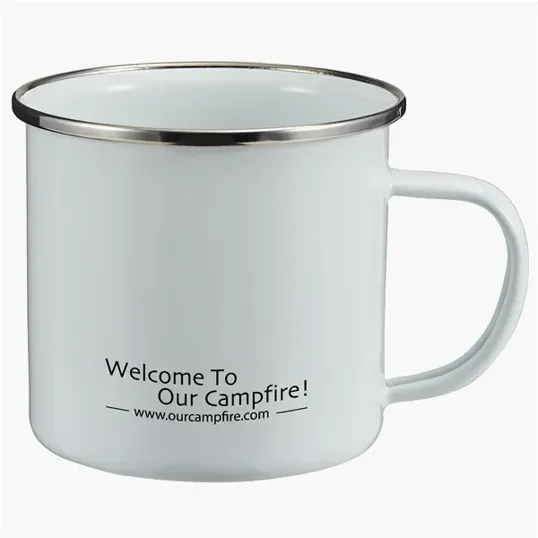 16oz Speckle-it Stainless Steel Camping Mug — view 2