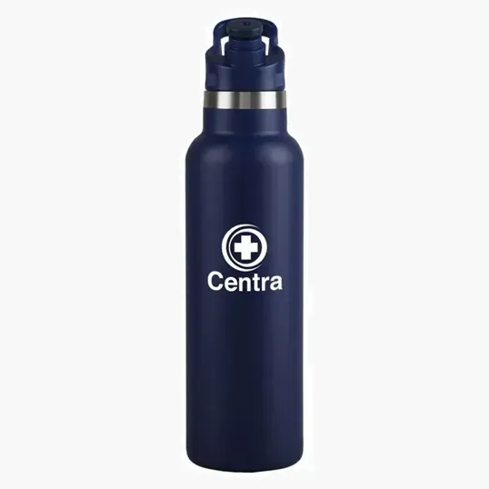 Evans 20 oz. Surin Powder Coated Stainless Steel Bottle — view 4