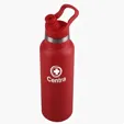 Evans 20 oz. Surin Powder Coated Stainless Steel Bottle — view 5