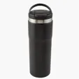 Evans 20 oz Stainless Steel Bottle with Carrying Handle — view 5