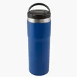 Evans 20 oz Stainless Steel Bottle with Carrying Handle — view 6